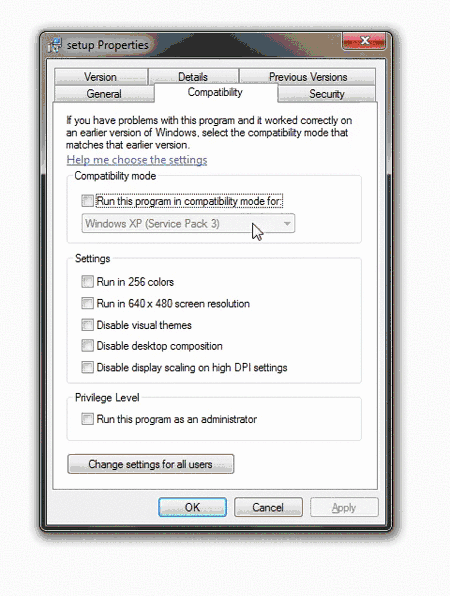 Install Note