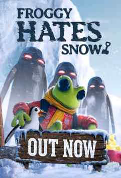 FROGGY HATES SNOW